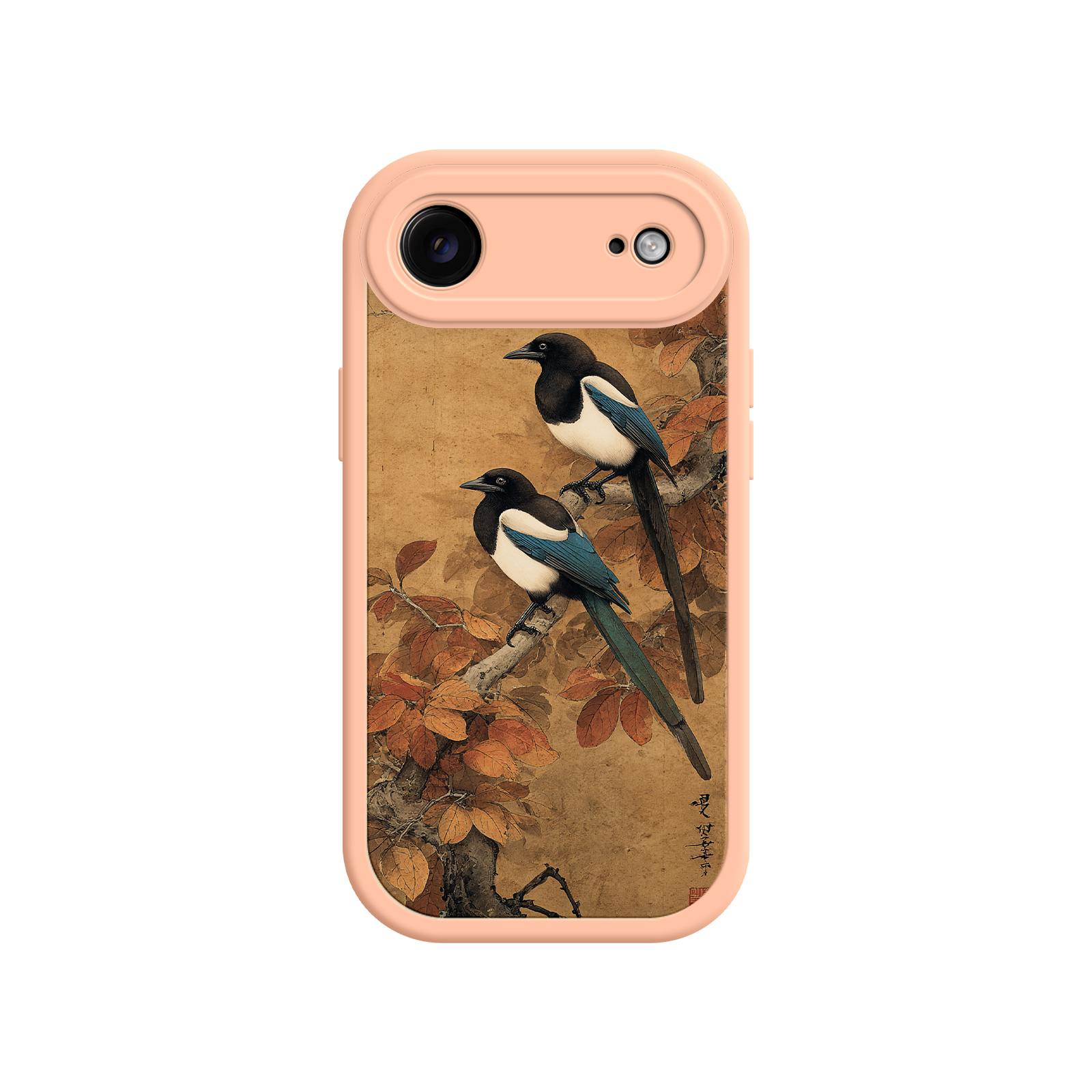 Nature phone case with warm tones for photos