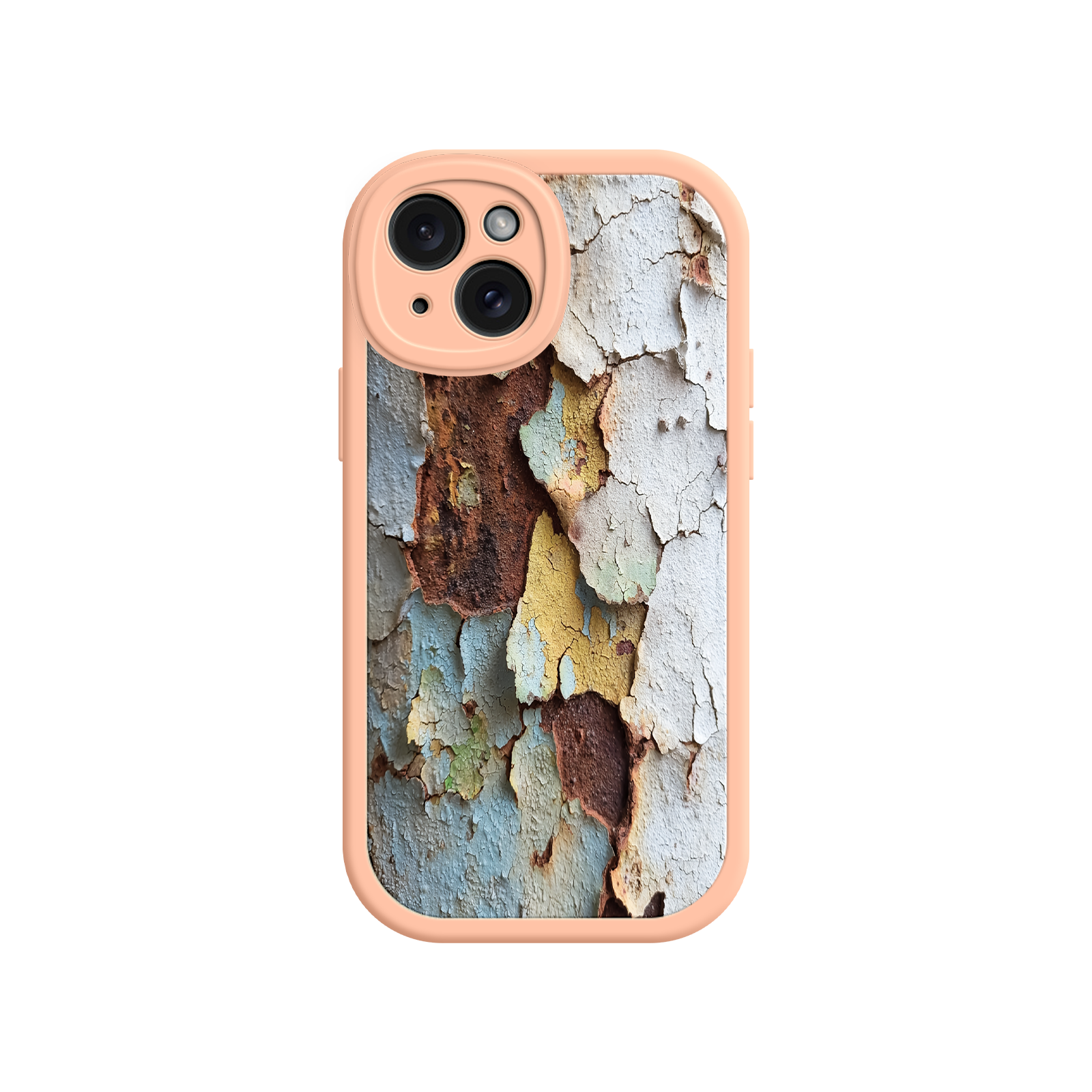 Peeling paint phone case for rustic lifestyle