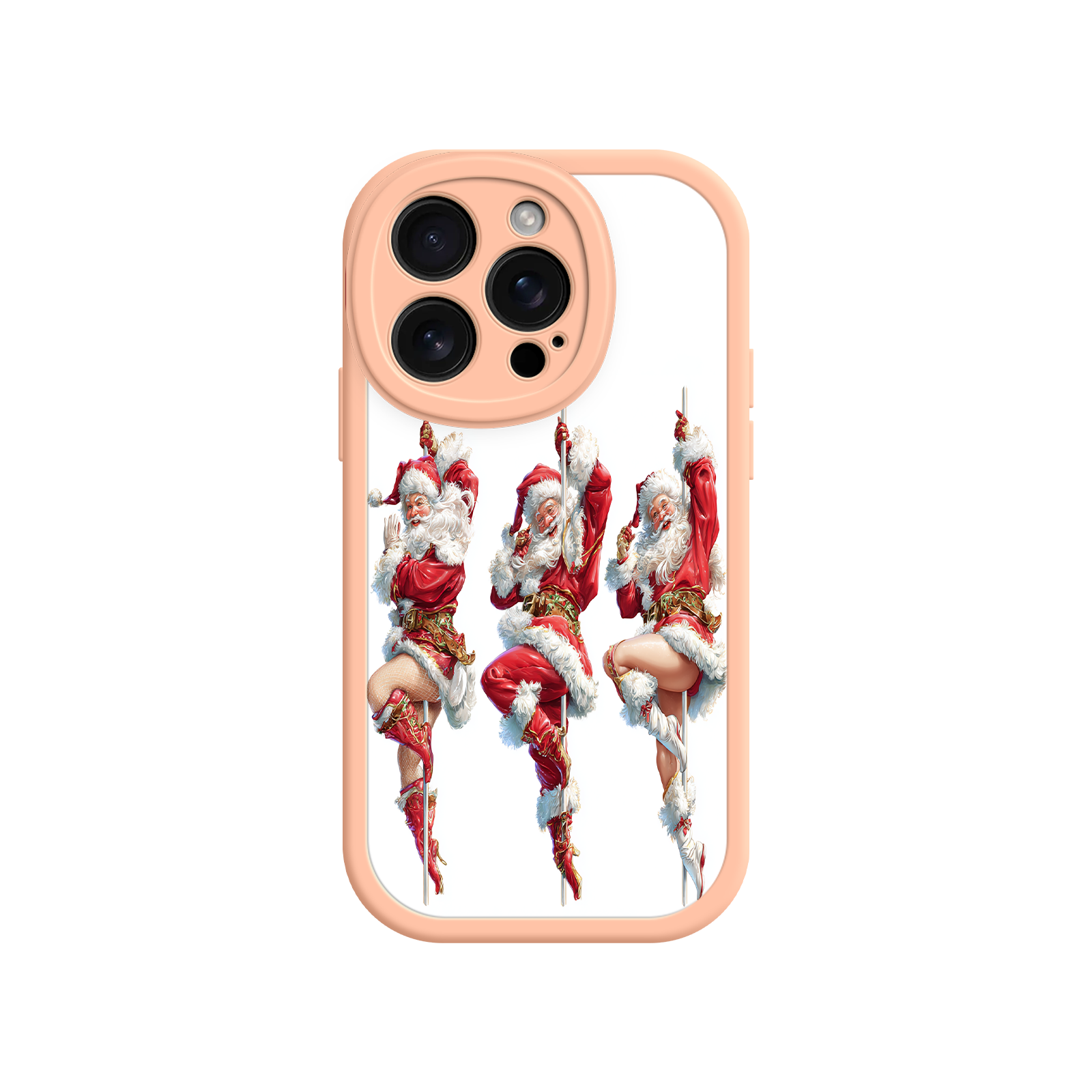 Santa dancer phone case for Shopify gift shoppers