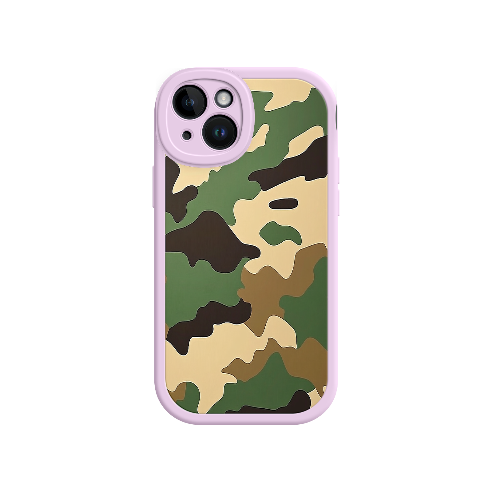 Military Camo iPhone 17 Case – Woodland Camouflage, Tactical Design, Rugged Phone Cover