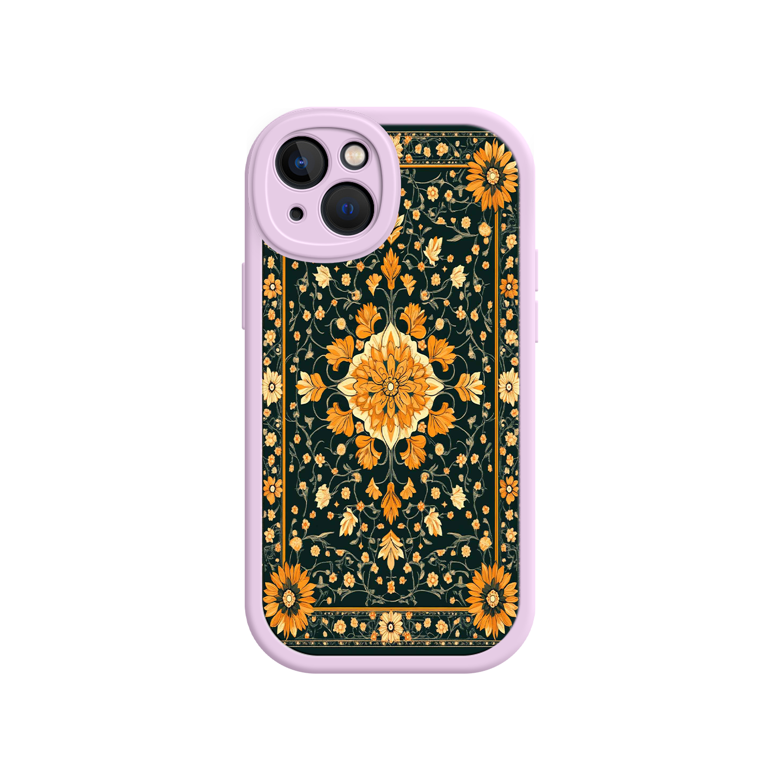 Ornate Floral iPhone 17 Case – Baroque Vintage Pattern Protective Cover for iPhone 16 Pro / Max