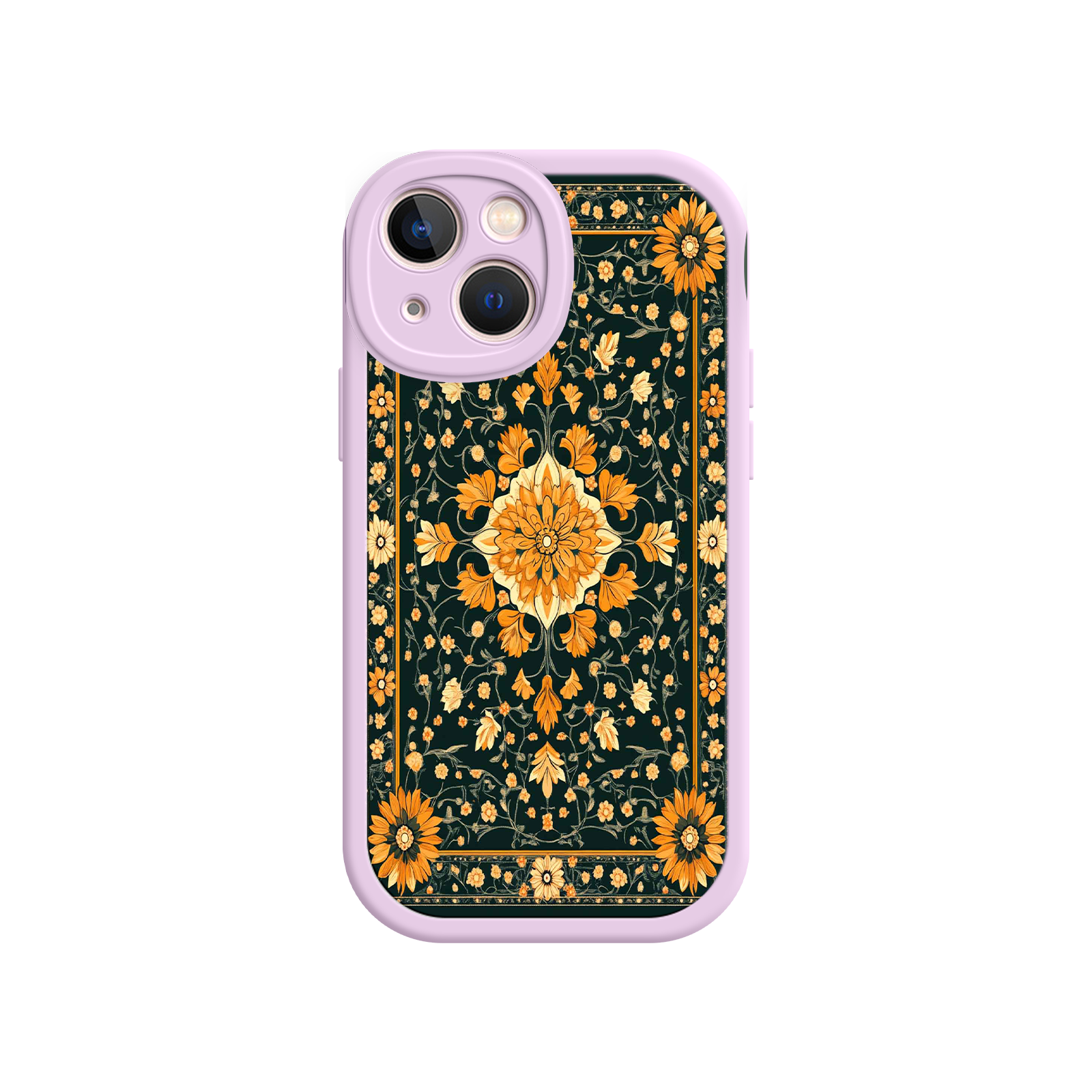 Ornate Floral iPhone 17 Case – Baroque Vintage Pattern Protective Cover for iPhone 16 Pro / Max