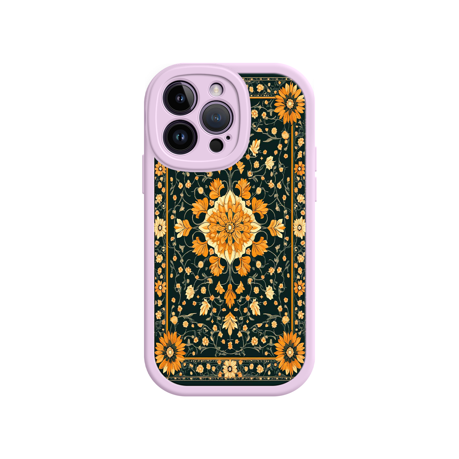 Ornate Floral iPhone 17 Case – Baroque Vintage Pattern Protective Cover for iPhone 16 Pro / Max