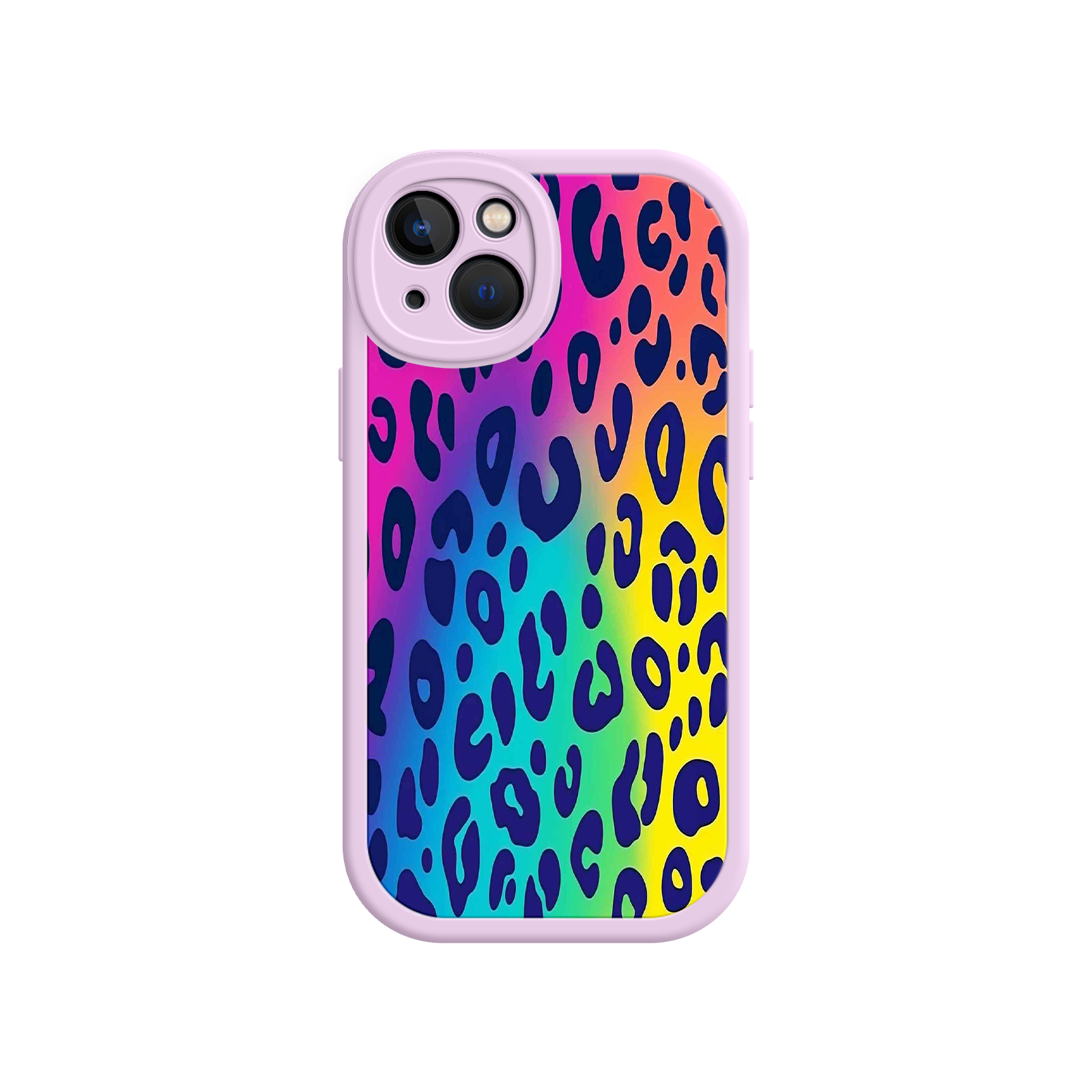 Rainbow Leopard Print iPhone 17 Case – Vibrant Gradient Leopard Pattern, Colorful Animal Print Design, Trendy Animal Print Phone Cover