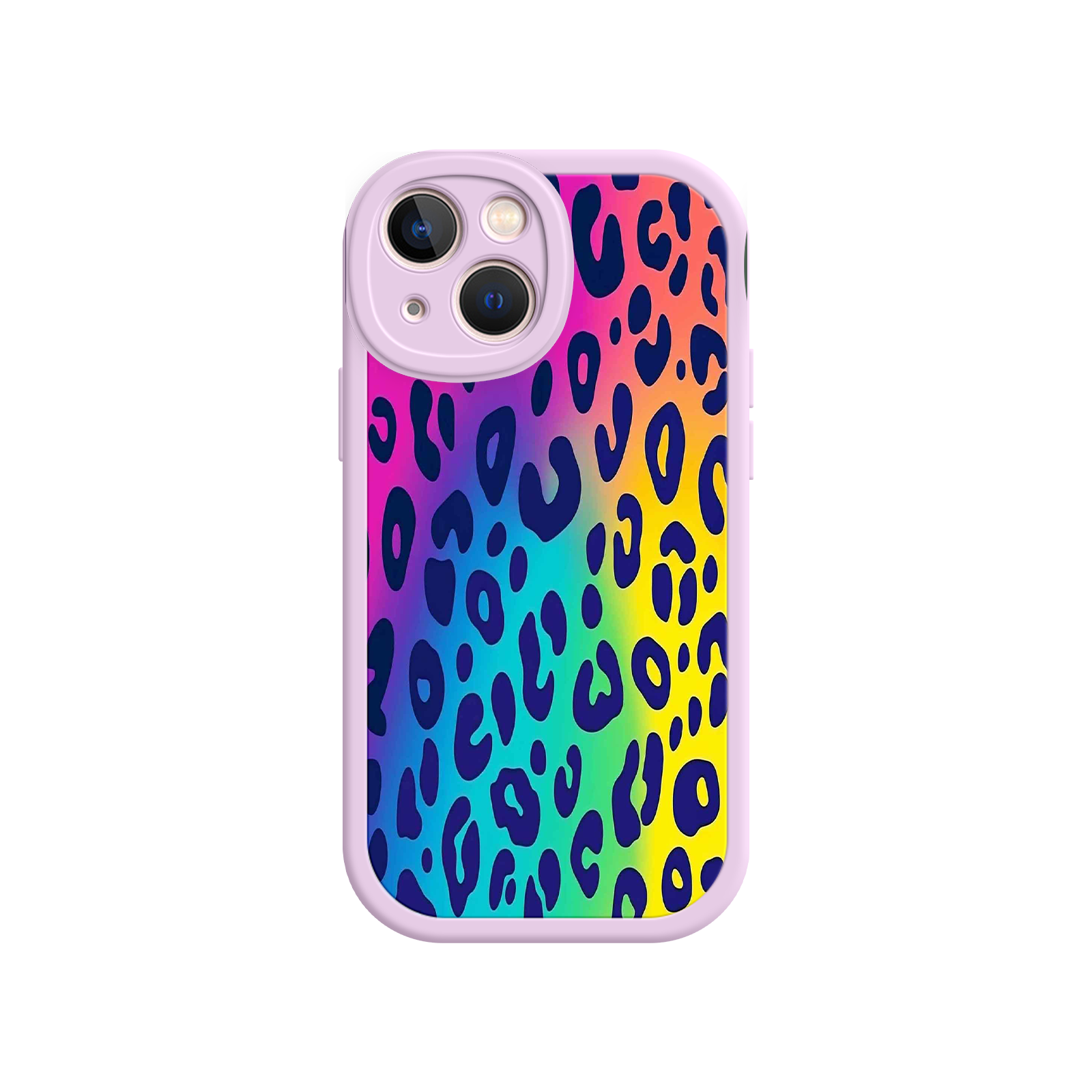 Rainbow Leopard Print iPhone 17 Case – Vibrant Gradient Leopard Pattern, Colorful Animal Print Design, Trendy Animal Print Phone Cover