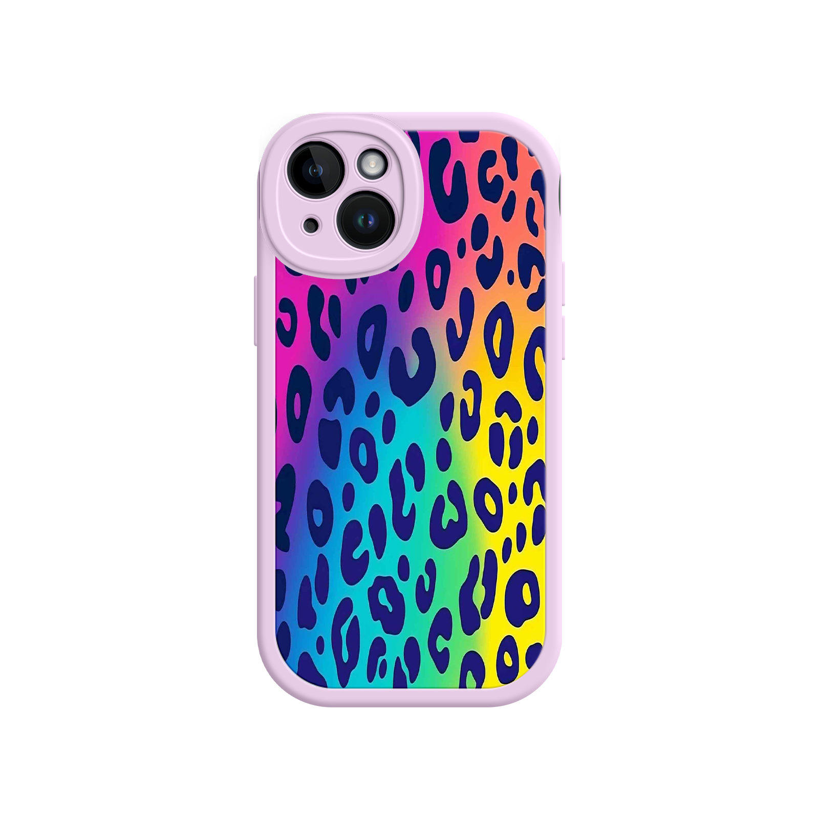 Rainbow Leopard Print iPhone 17 Case – Vibrant Gradient Leopard Pattern, Colorful Animal Print Design, Trendy Animal Print Phone Cover