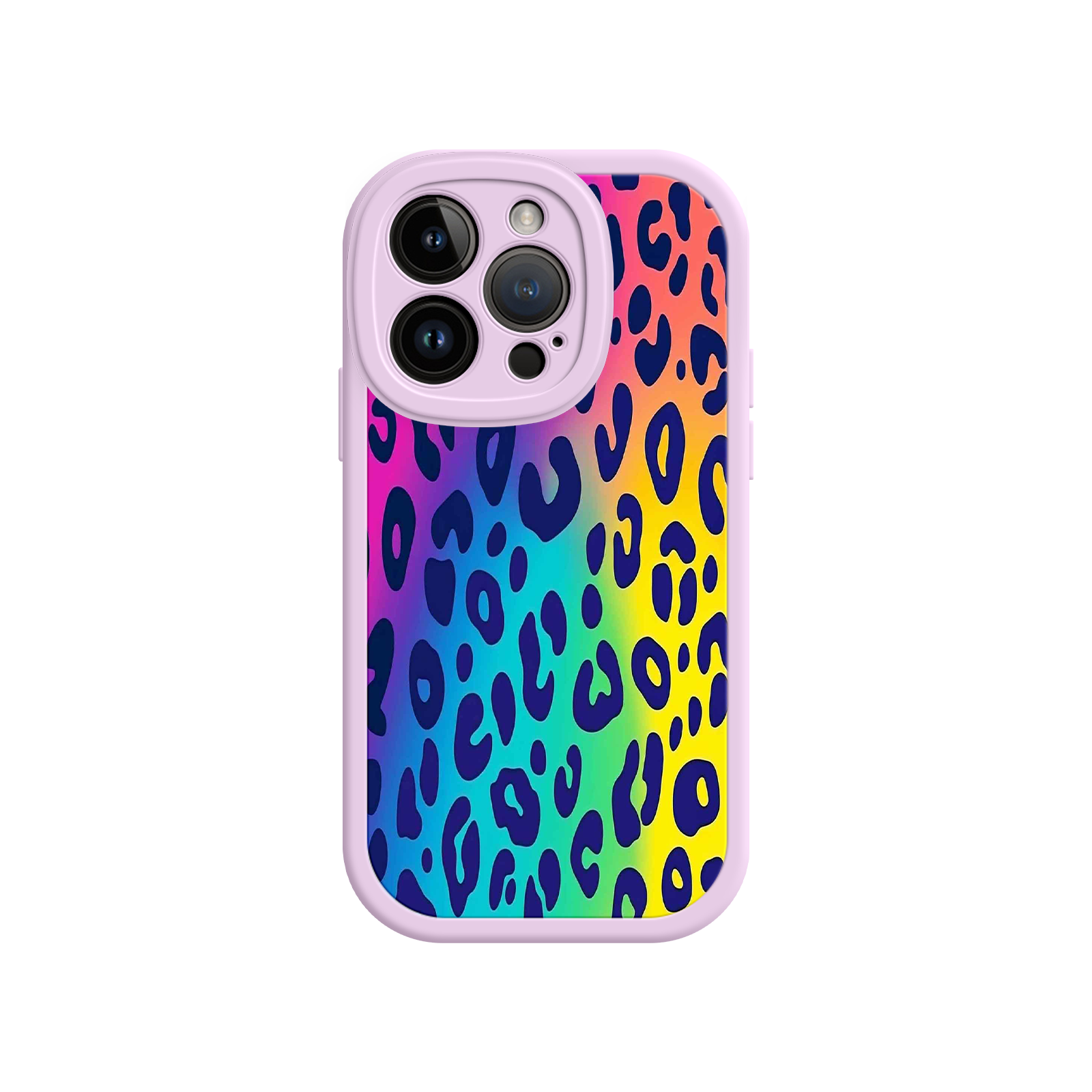 Rainbow Leopard Print iPhone 17 Case – Vibrant Gradient Leopard Pattern, Colorful Animal Print Design, Trendy Animal Print Phone Cover