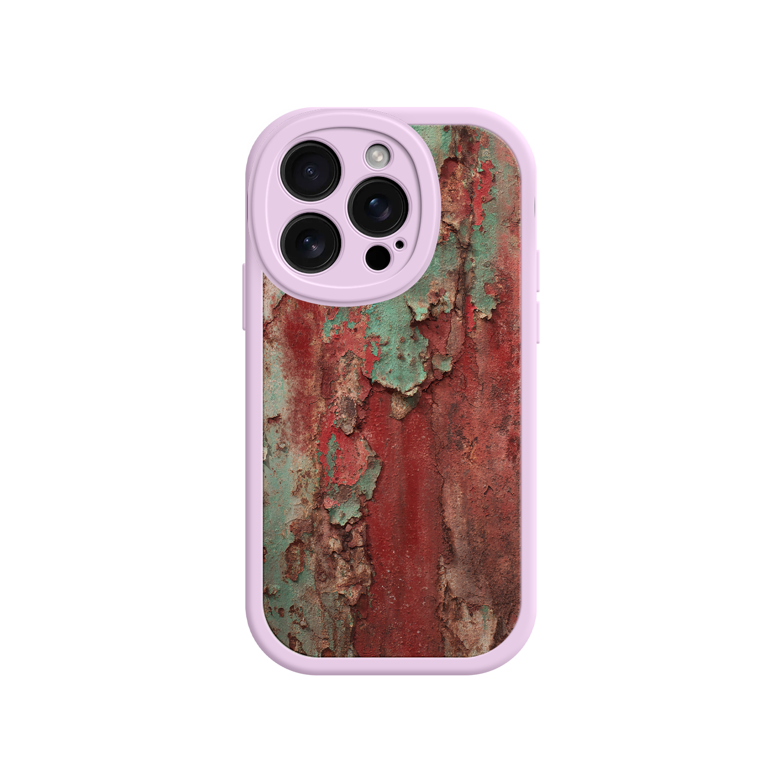 Rustic Metal Texture Phone Case – Vintage Industrial Style for iPhone 17