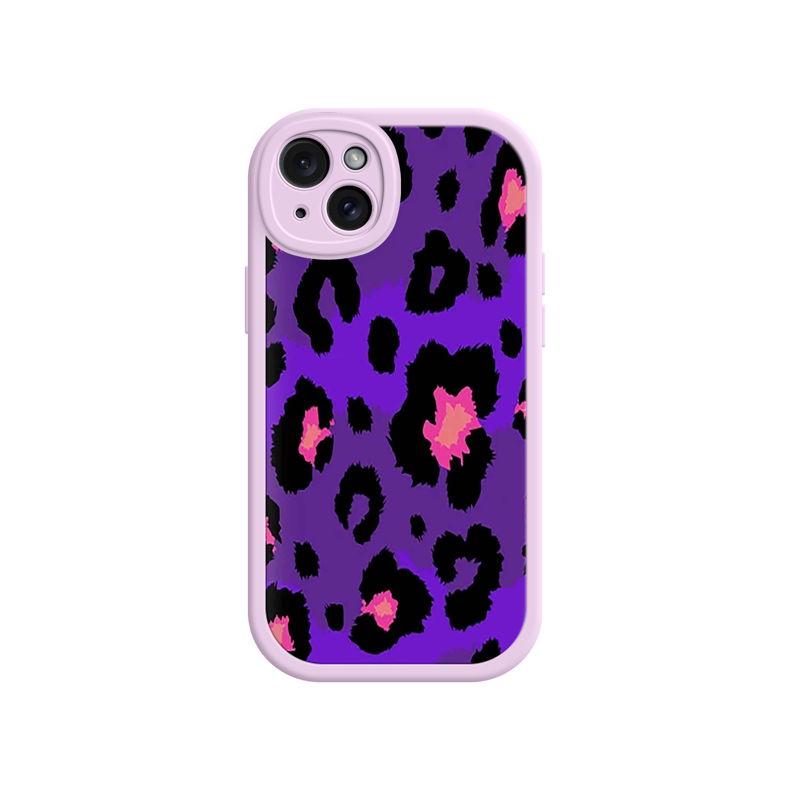 Purple Leopard Print iPhone 17 Case – Trendy Animal Print, Protective Fashion Cover, Bold & Stylish Design