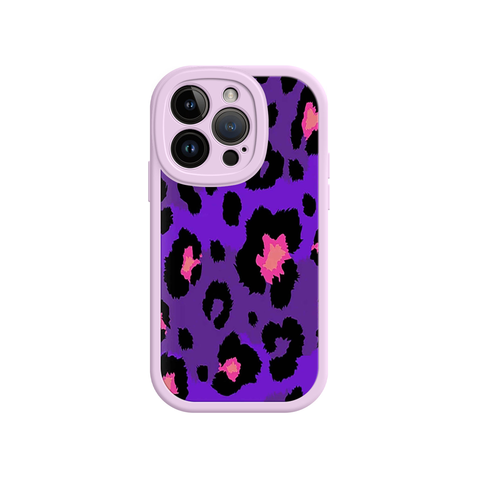 Purple Leopard Print iPhone 17 Case – Trendy Animal Print, Protective Fashion Cover, Bold & Stylish Design