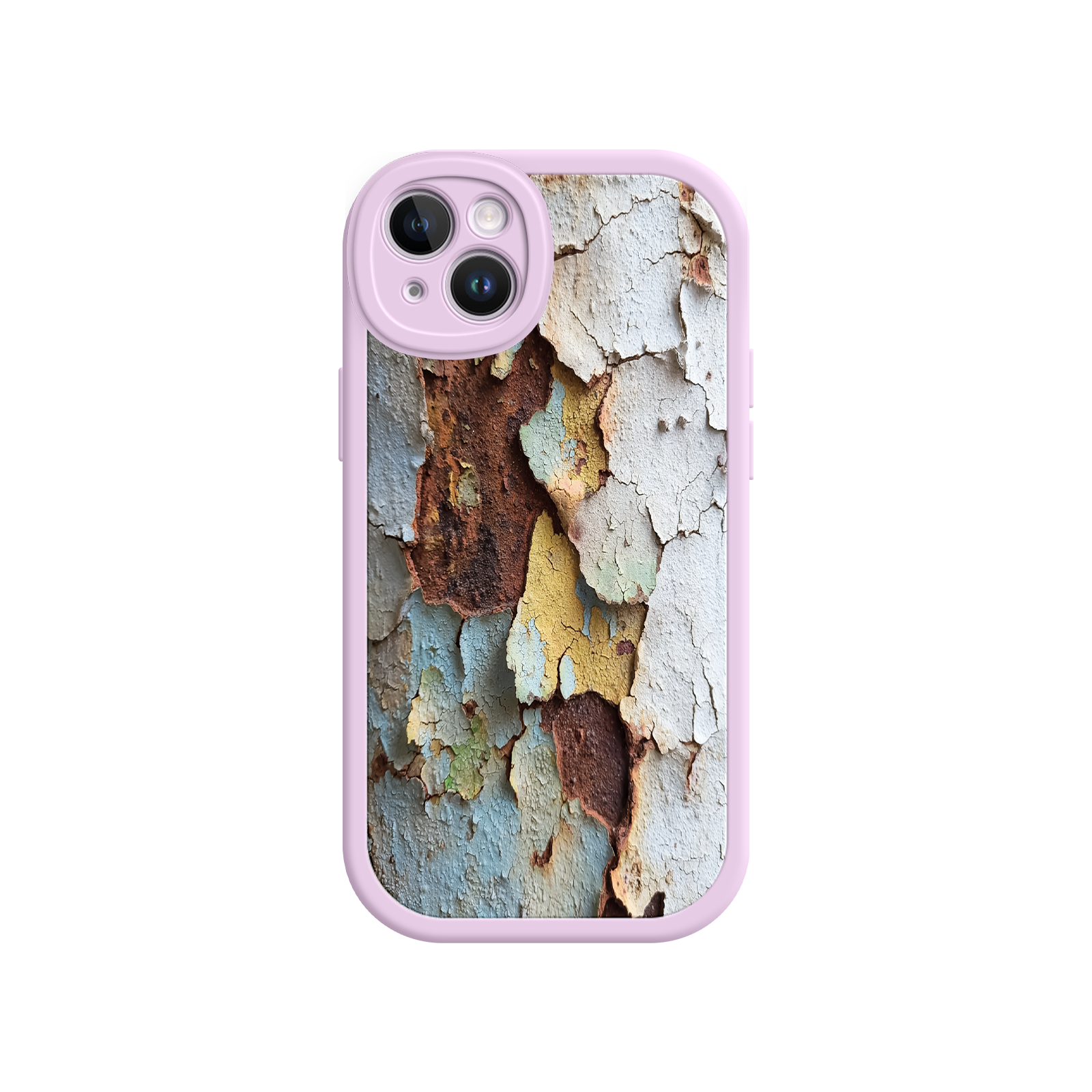 Rustic Patina Phone Case – Vintage Peeling Paint Design for iPhone 17