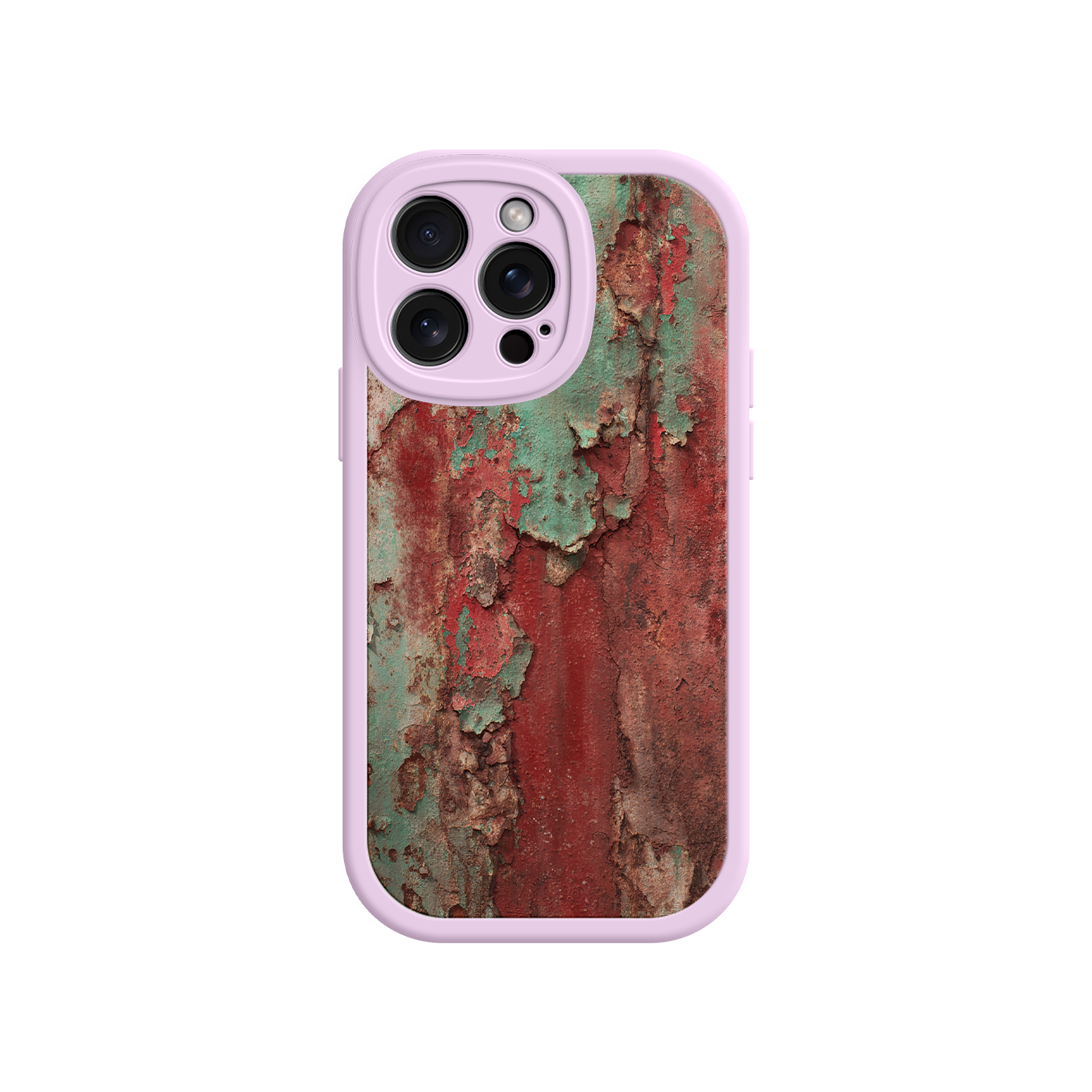 Rustic Metal Texture Phone Case – Vintage Industrial Style for iPhone 17