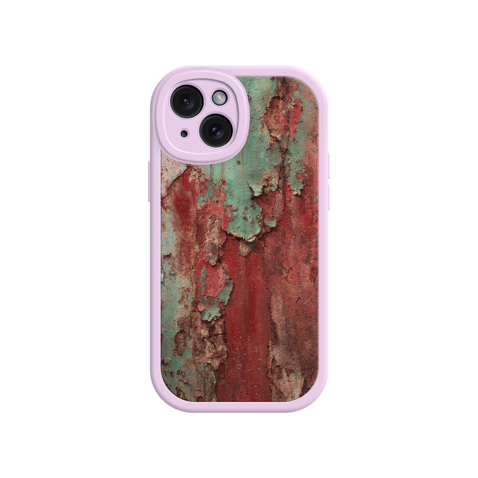 Rustic Metal Texture Phone Case – Vintage Industrial Style for iPhone 17