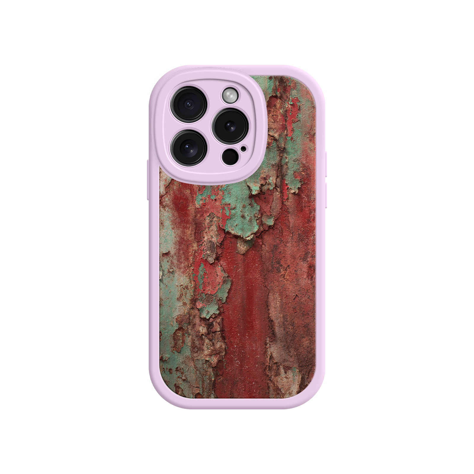 Rustic Metal Texture Phone Case – Vintage Industrial Style for iPhone 17