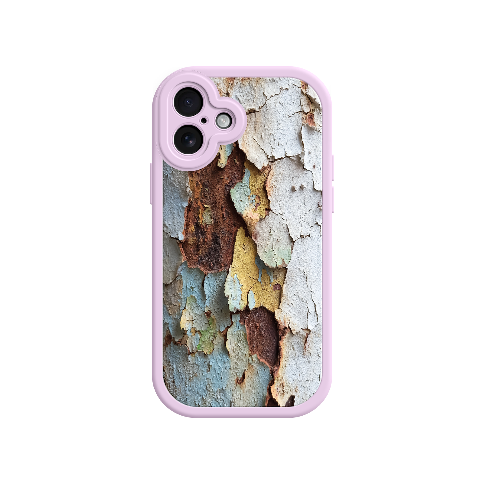 Unique phone case with vintage surface design