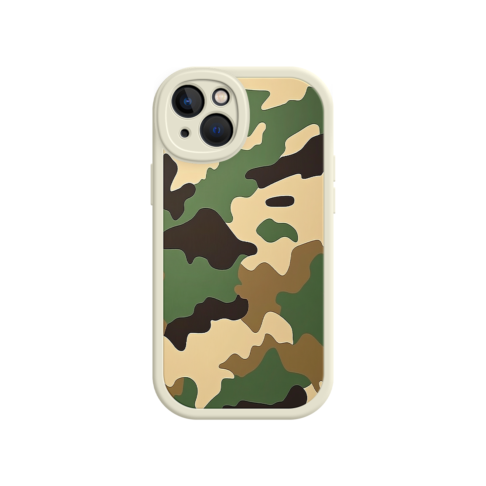 Military Camo iPhone 17 Case – Woodland Camouflage, Tactical Design, Rugged Phone Cover