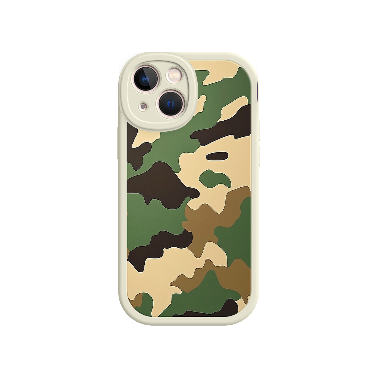 Military Camo iPhone 17 Case – Woodland Camouflage, Tactical Design, Rugged Phone Cover