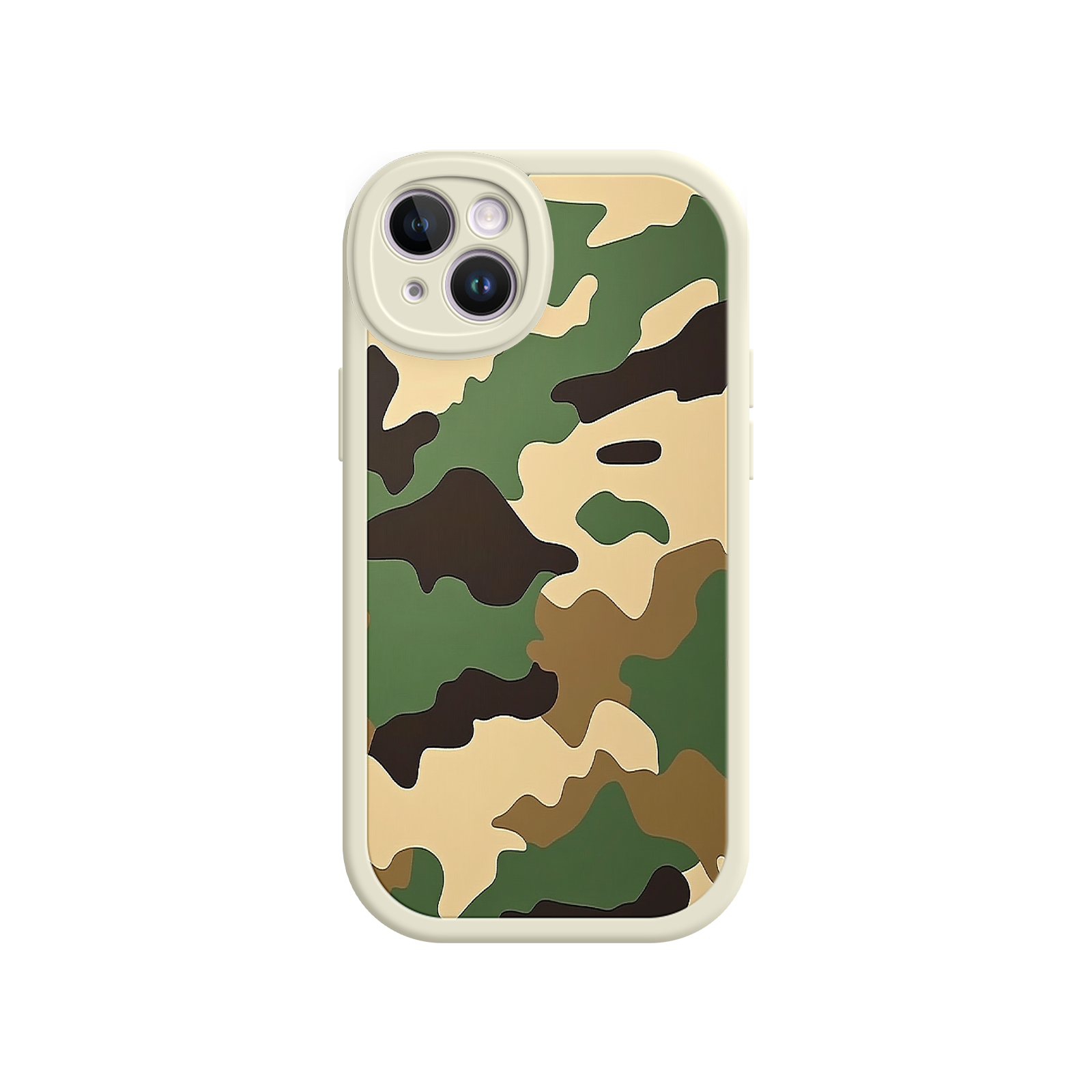 Military Camo iPhone 17 Case – Woodland Camouflage, Tactical Design, Rugged Phone Cover