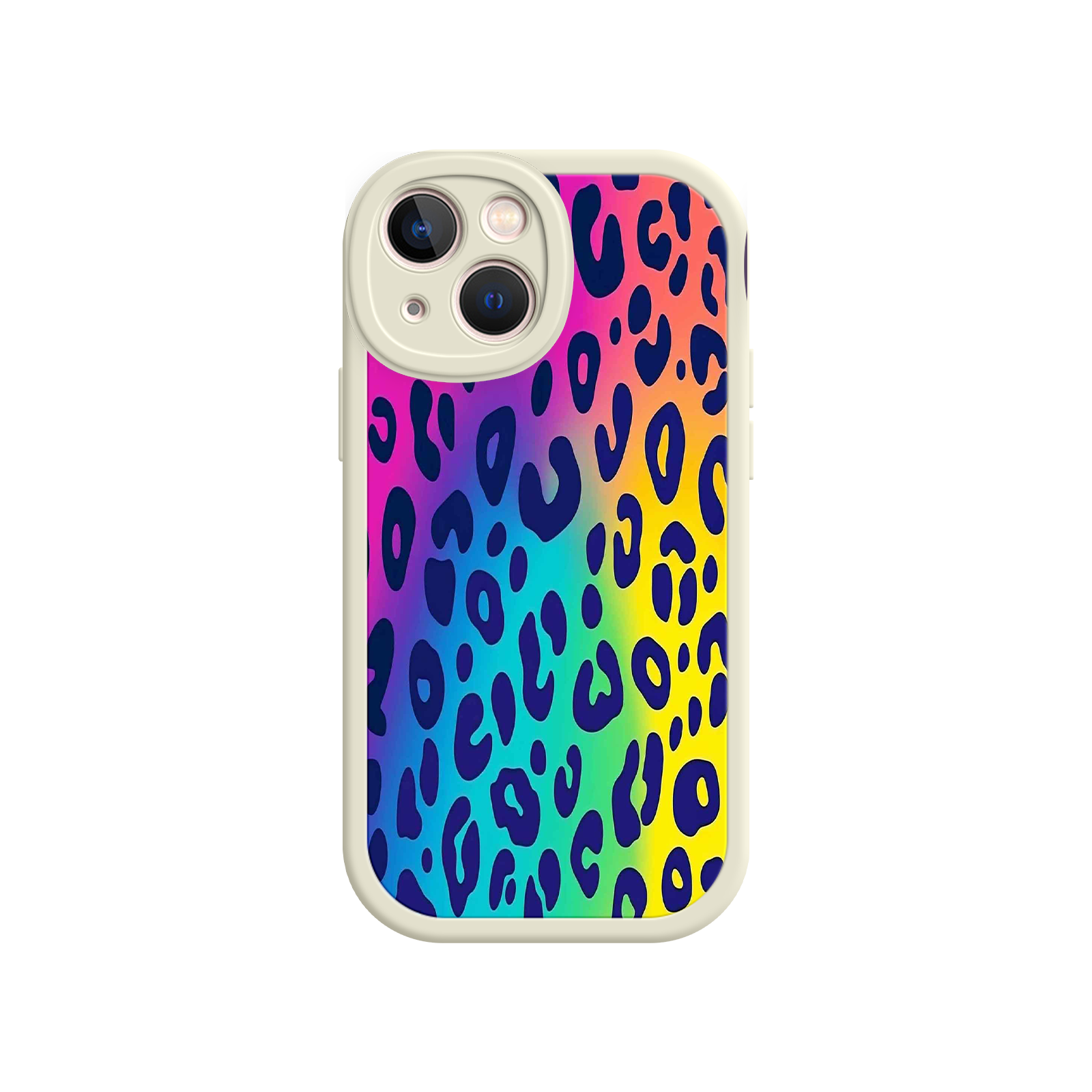 Rainbow Leopard Print iPhone 17 Case – Vibrant Gradient Leopard Pattern, Colorful Animal Print Design, Trendy Animal Print Phone Cover