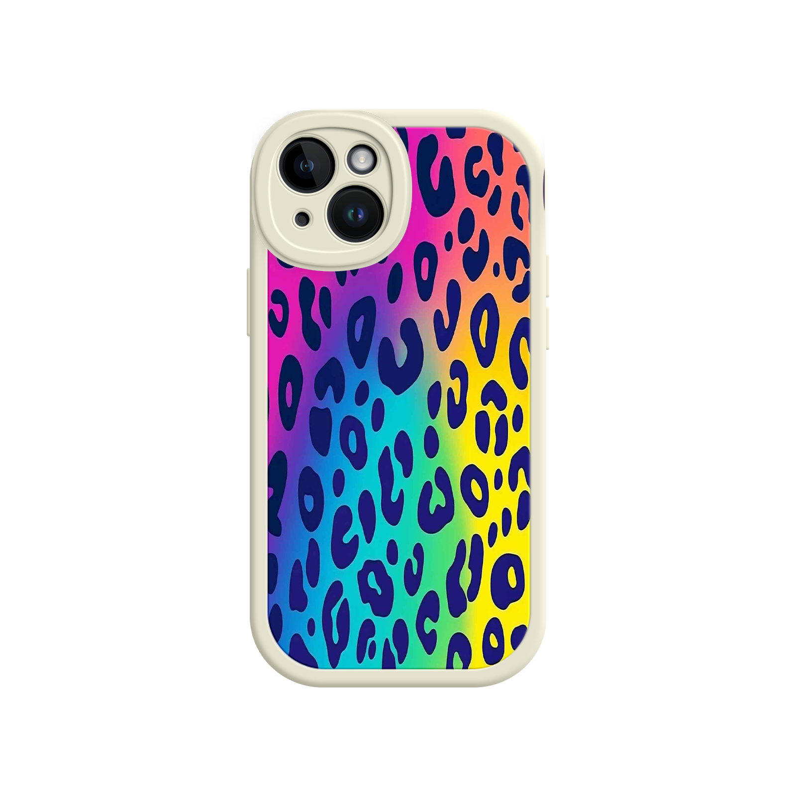 Rainbow Leopard Print iPhone 17 Case – Vibrant Gradient Leopard Pattern, Colorful Animal Print Design, Trendy Animal Print Phone Cover