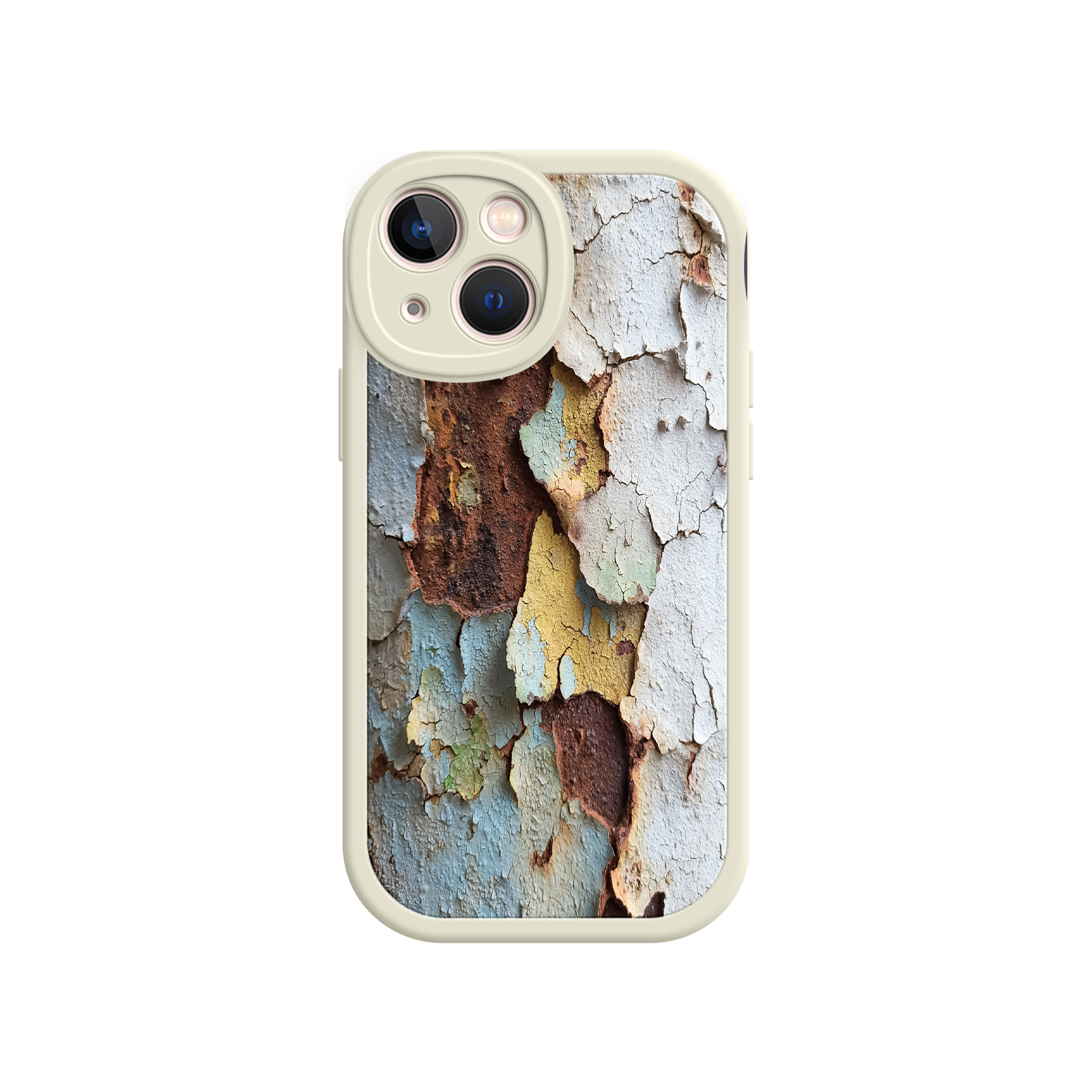 Rustic Patina Phone Case – Vintage Peeling Paint Design for iPhone 17