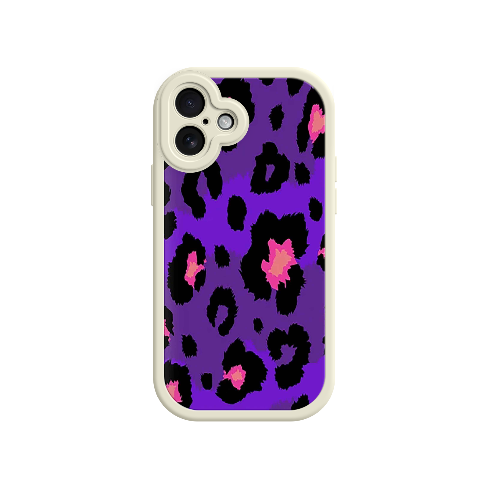 Purple Leopard Print iPhone 17 Case – Trendy Animal Print, Protective Fashion Cover, Bold & Stylish Design