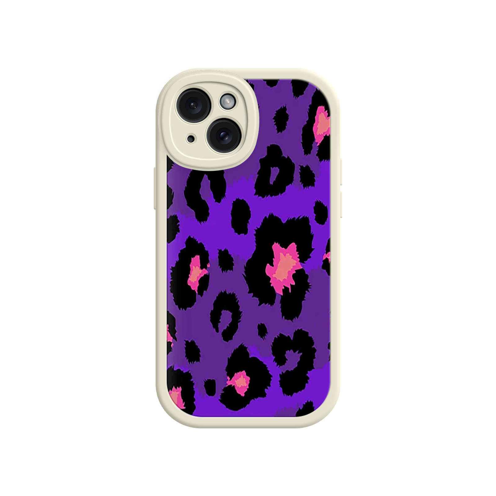Purple Leopard Print iPhone 17 Case – Trendy Animal Print, Protective Fashion Cover, Bold & Stylish Design