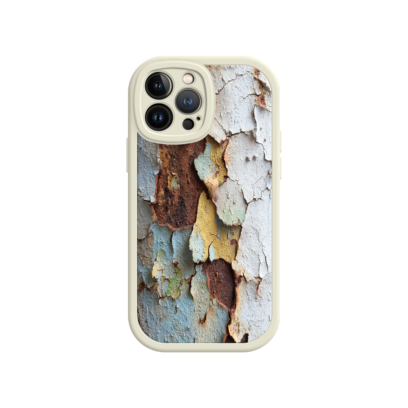Rustic Patina Phone Case – Vintage Peeling Paint Design for iPhone 17