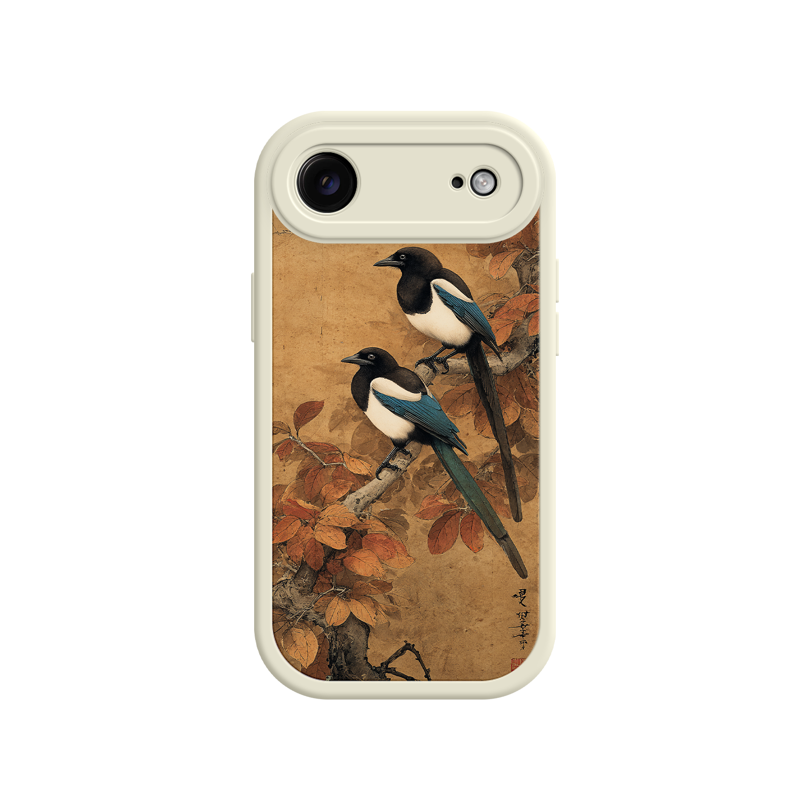 Magpie phone case for curated social media posts