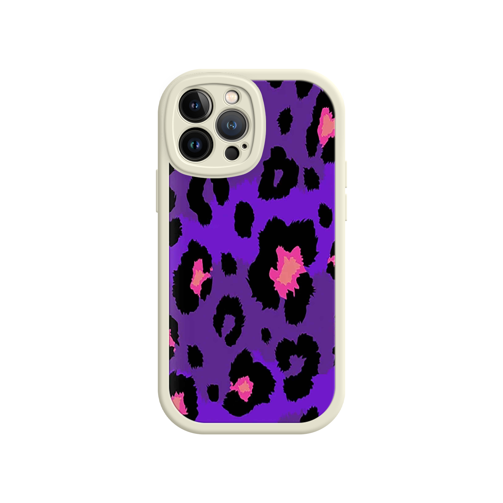 Purple Leopard Print iPhone 17 Case – Trendy Animal Print, Protective Fashion Cover, Bold & Stylish Design