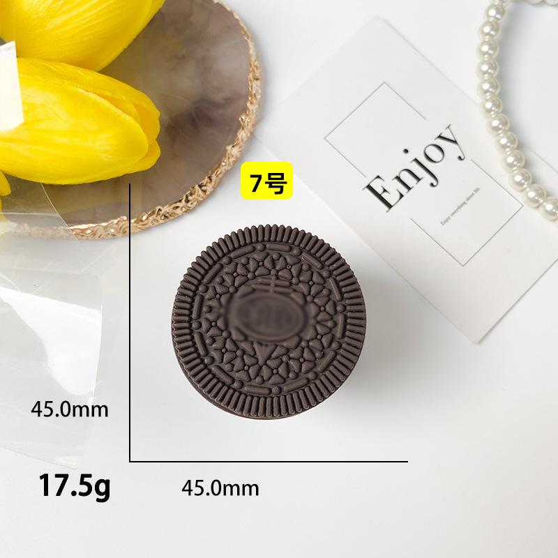 Biscuits PopSockets phone PopGrip, Desktop Bracket, adjustable cellphone stand, retractable smartphone holder, phone mount support, Folding Kickstand, handheld accessories