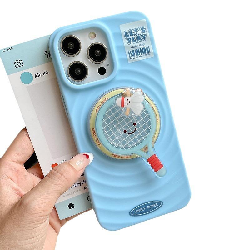Badminton table tennis Magsafe PopSockets phone PopGrip, adjustable cellphone stand with phonecase, retractable smartphone holder, phone mount case, casing, handheld accessories case  badminton badminton  phone