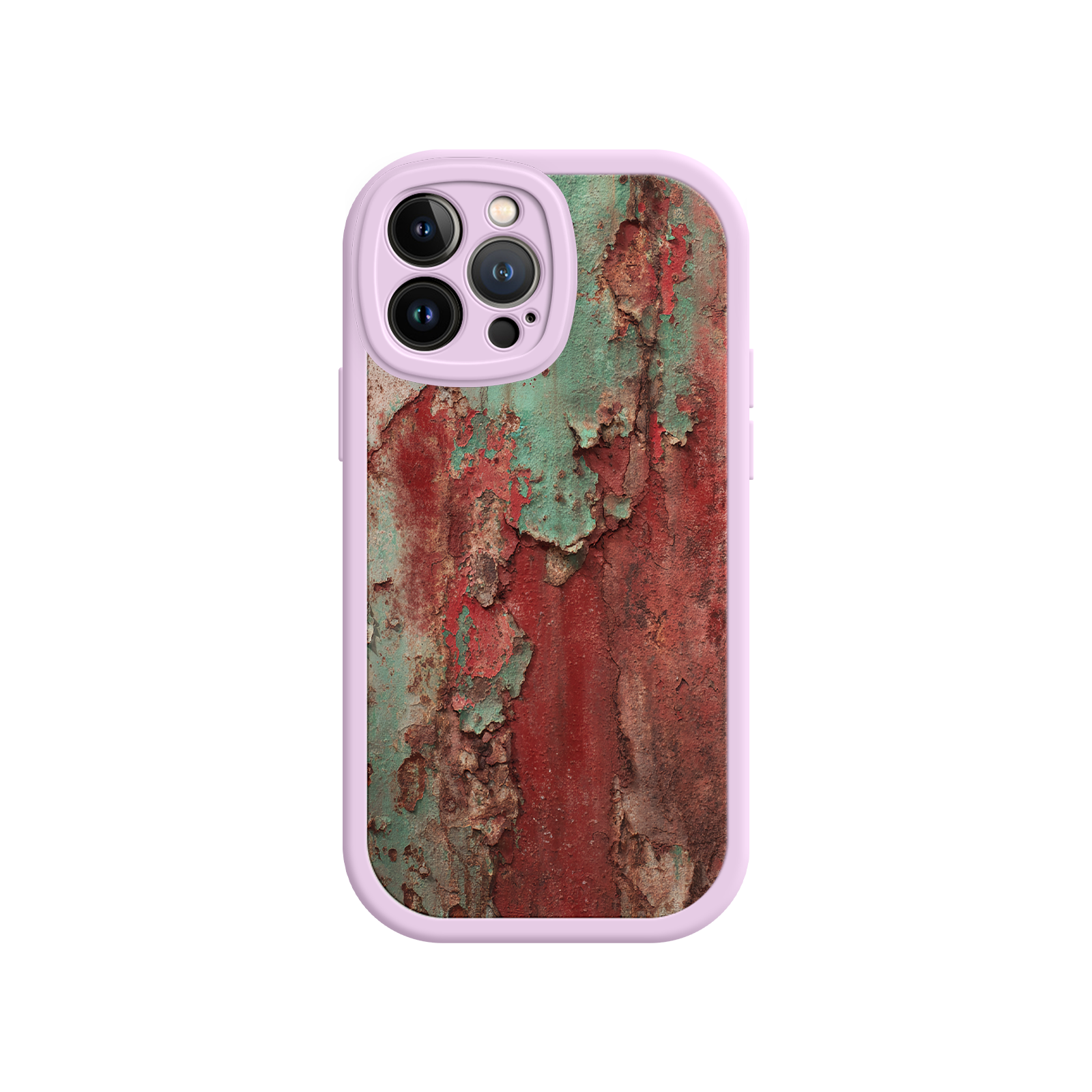 Rustic Metal Texture Phone Case – Vintage Industrial Style for iPhone 17