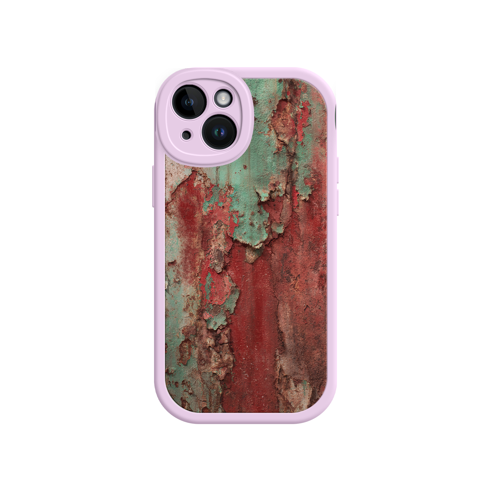 Rustic Metal Texture Phone Case – Vintage Industrial Style for iPhone 17