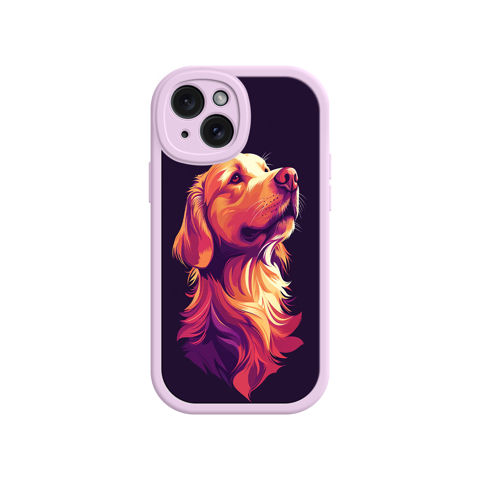 Golden Retriever Pop Art Phone Case – Vibrant Dog Lover Design for iPhone