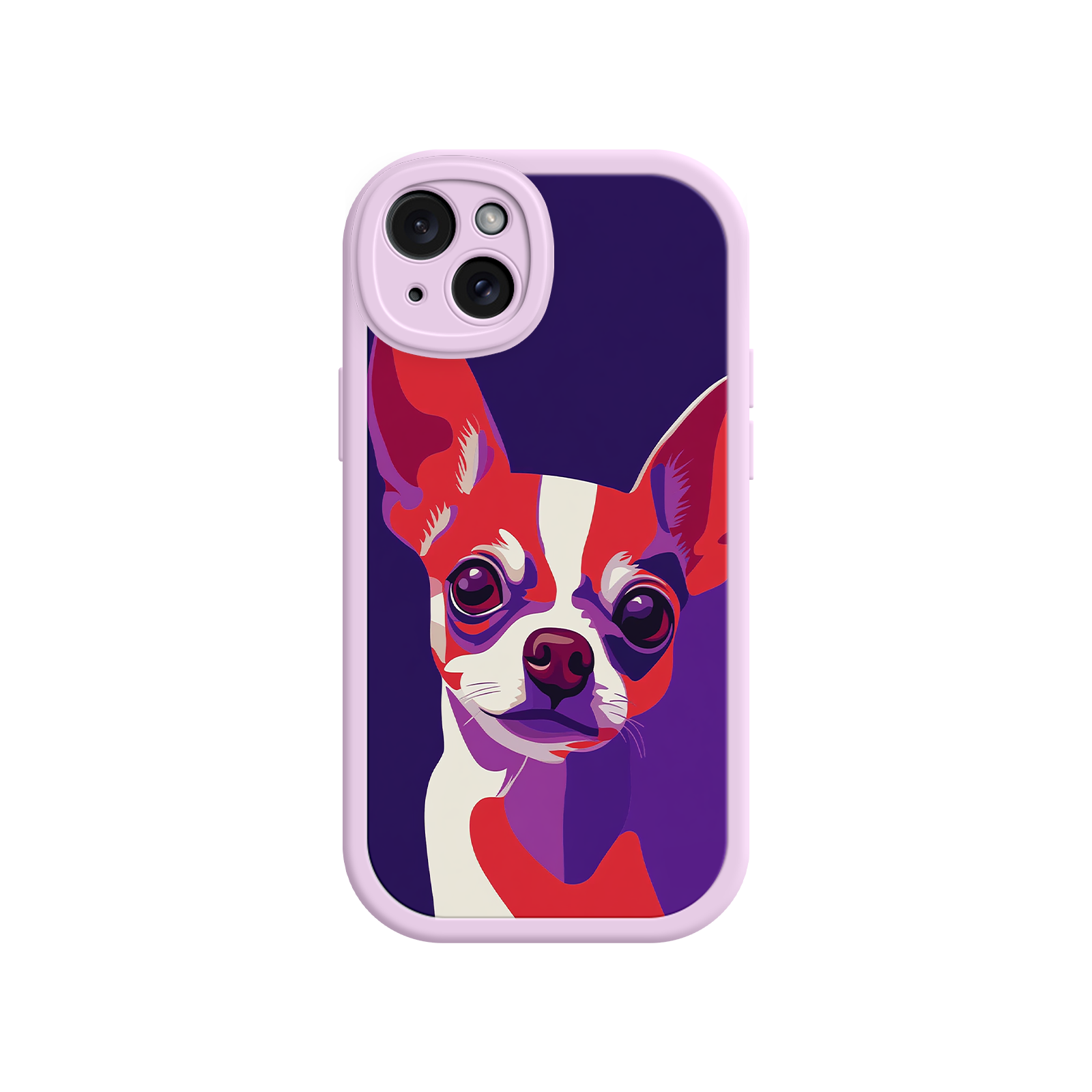 Pop Art Chihuahua Phone Case – Colorful Dog Design for iPhone & Android