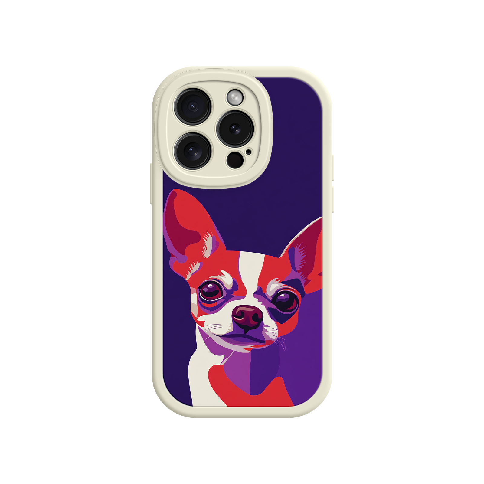 Pop Art Chihuahua Phone Case – Colorful Dog Design for iPhone & Android