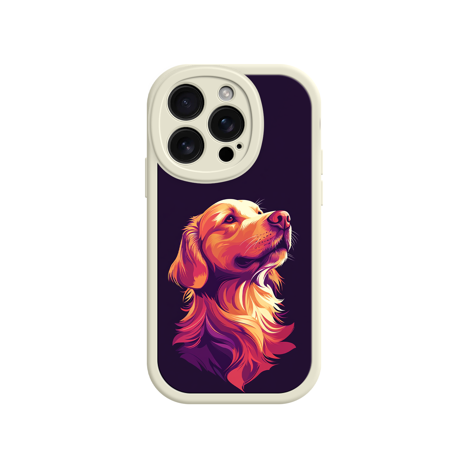 Golden Retriever Pop Art Phone Case – Vibrant Dog Lover Design for iPhone