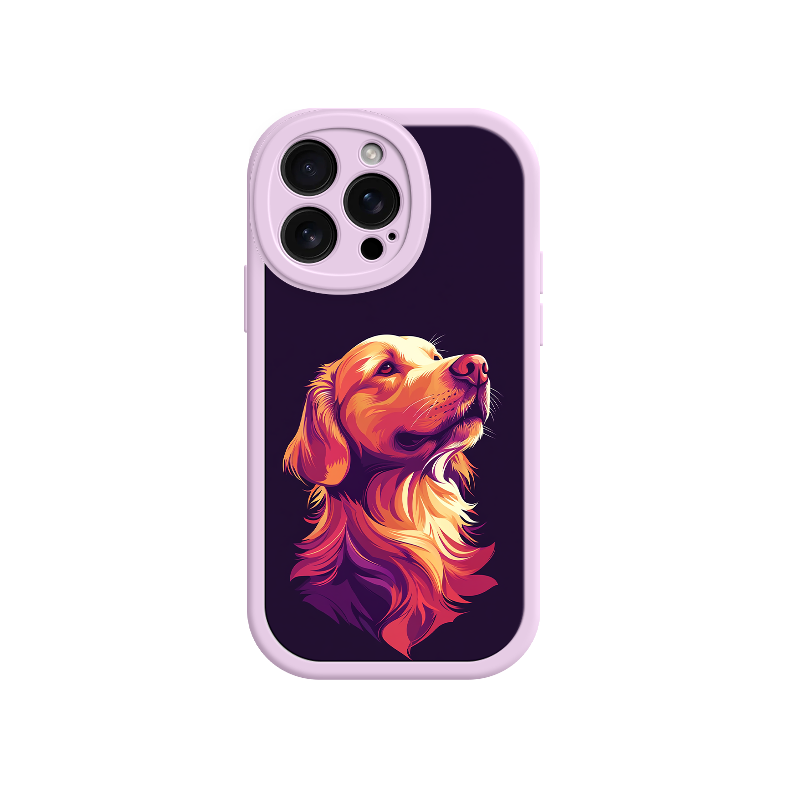 Golden Retriever Pop Art Phone Case – Vibrant Dog Lover Design for iPhone