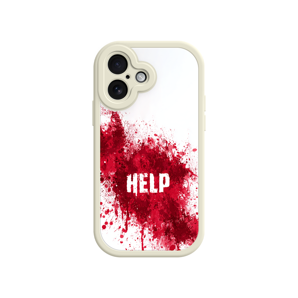 Halloween iPhone case with graphic horror theme