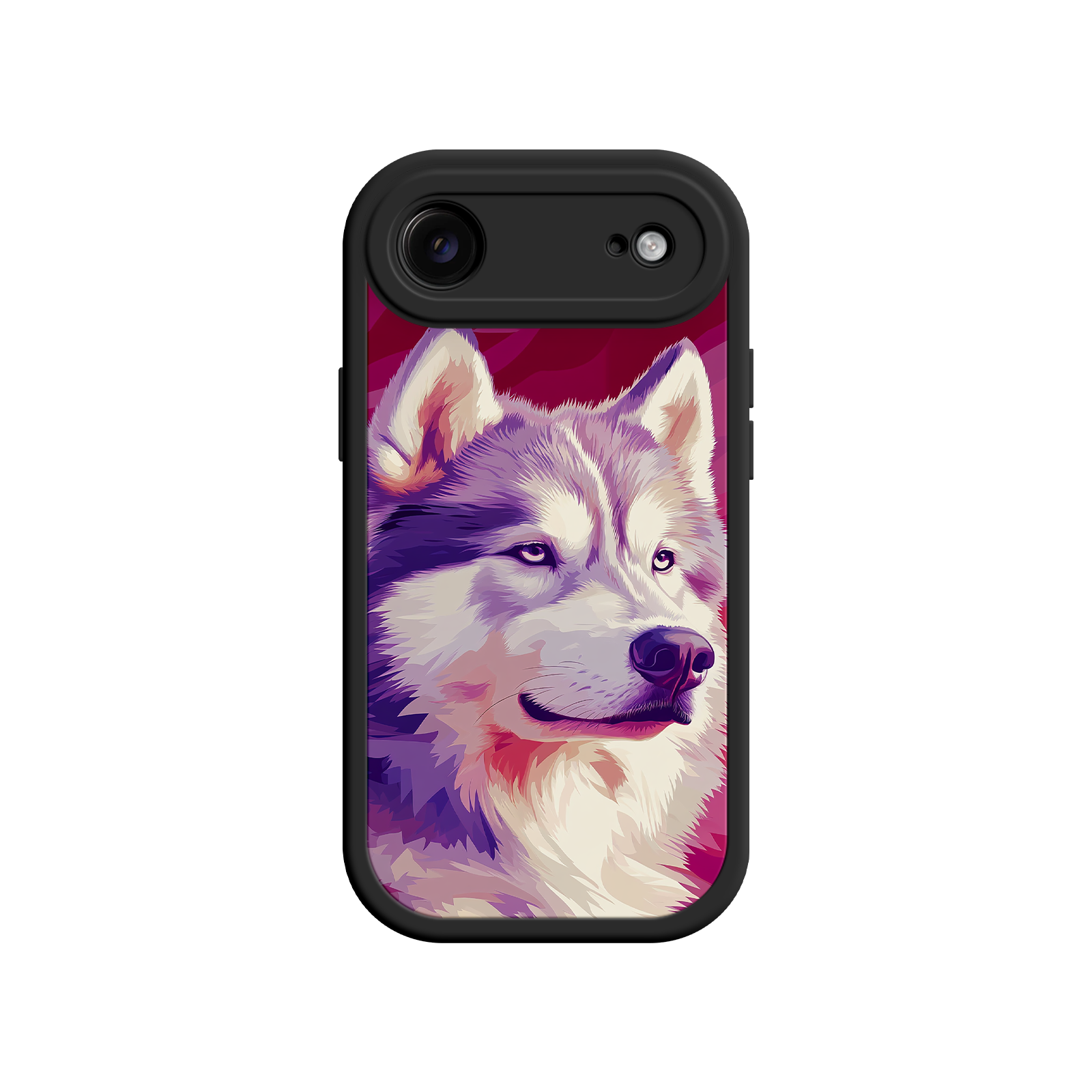 Husky Dog Pop Art Phone Case – Stylish Pet Lover Design for iPhone & Android