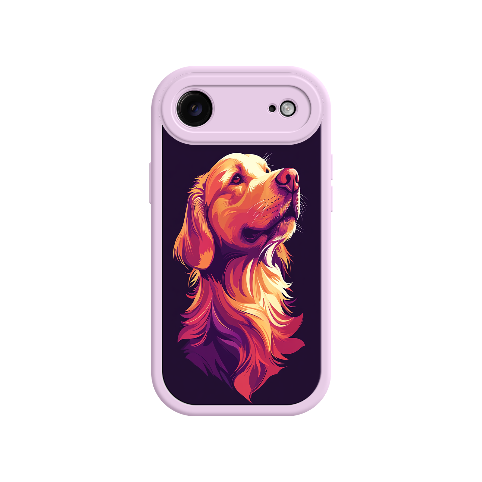 Golden Retriever Pop Art Phone Case – Vibrant Dog Lover Design for iPhone