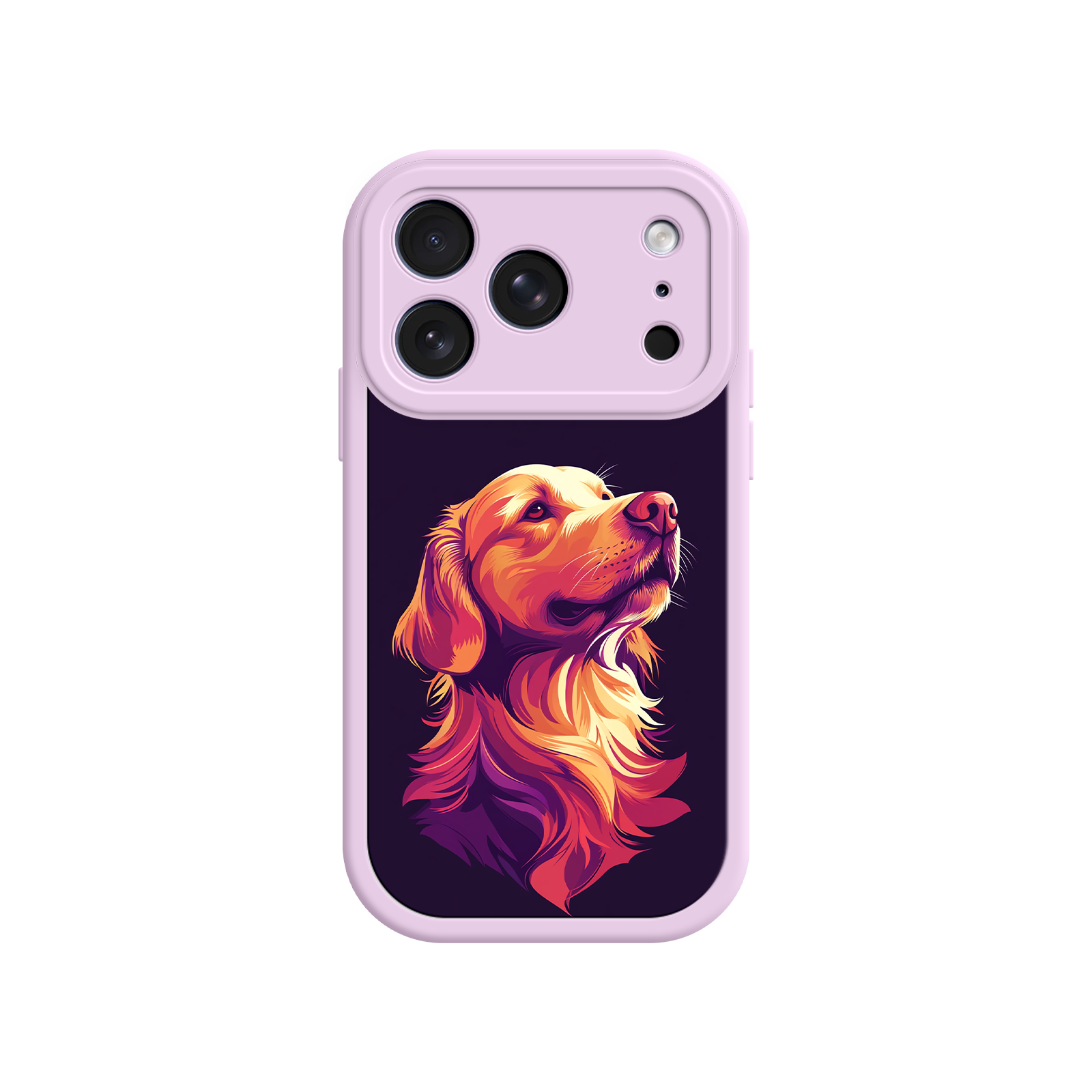 Golden Retriever Pop Art Phone Case – Vibrant Dog Lover Design for iPhone