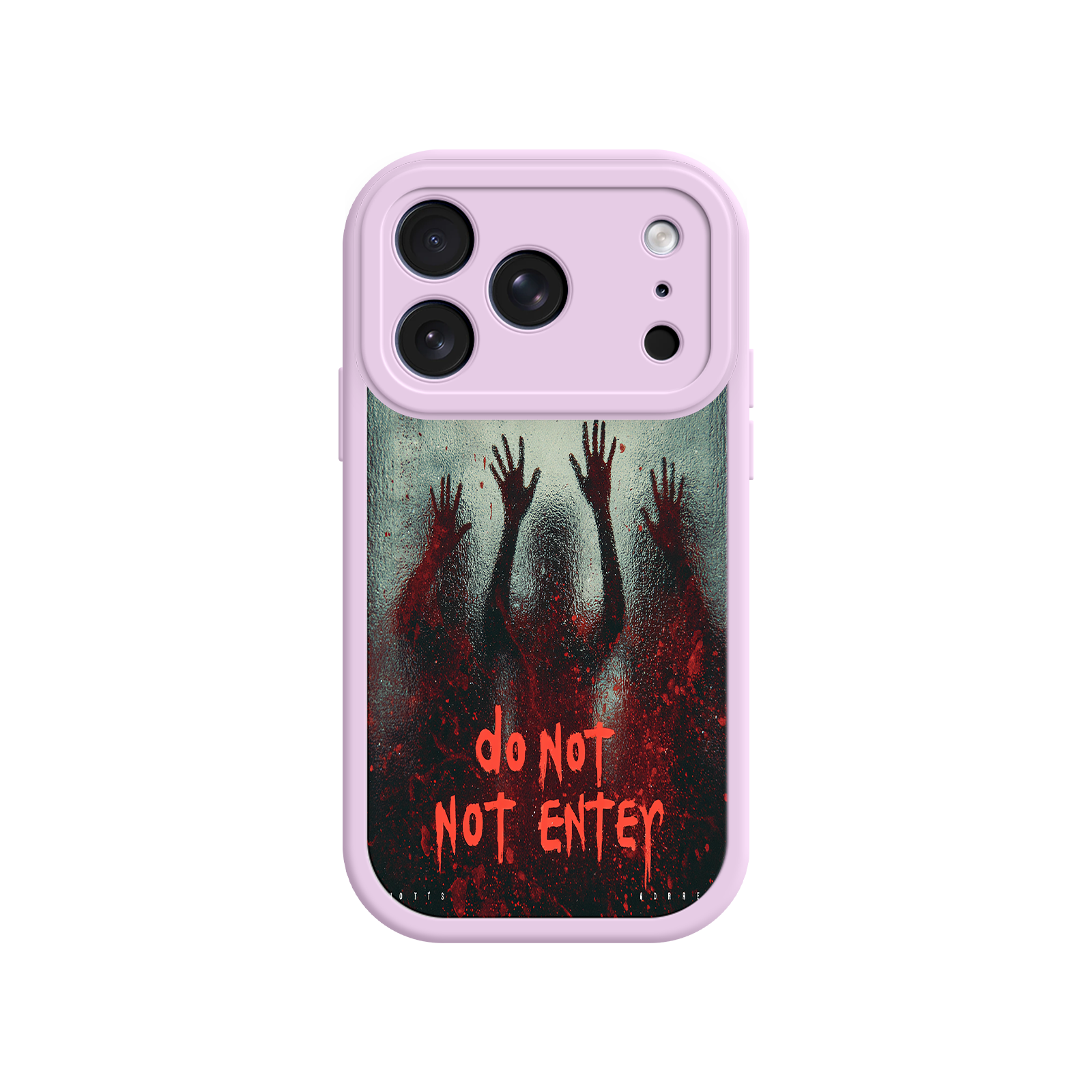 Scary phone case for horror lovers and creatives