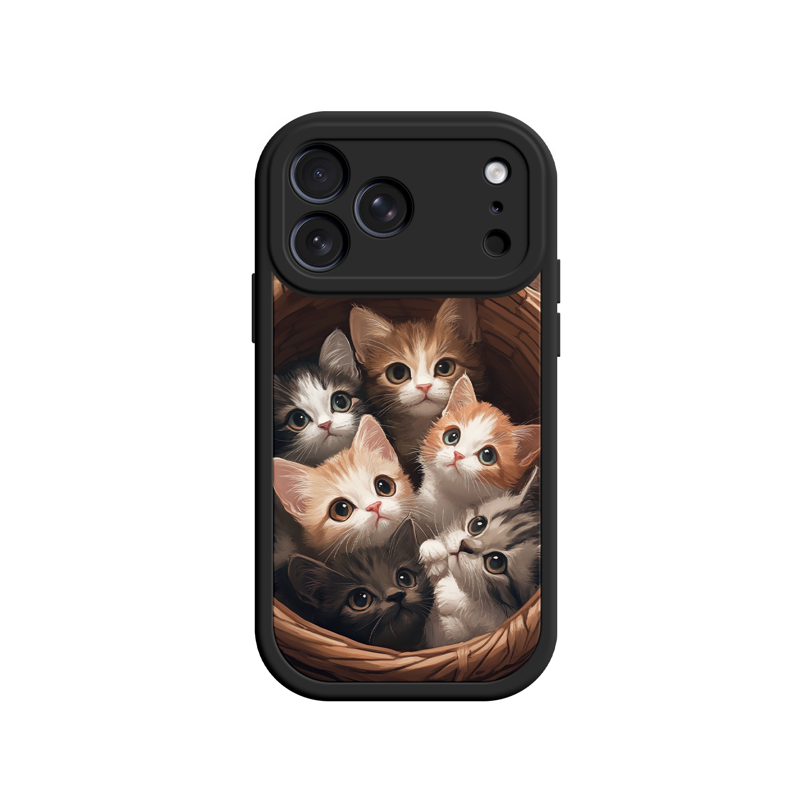 Pet lover phone case with adorable feline design