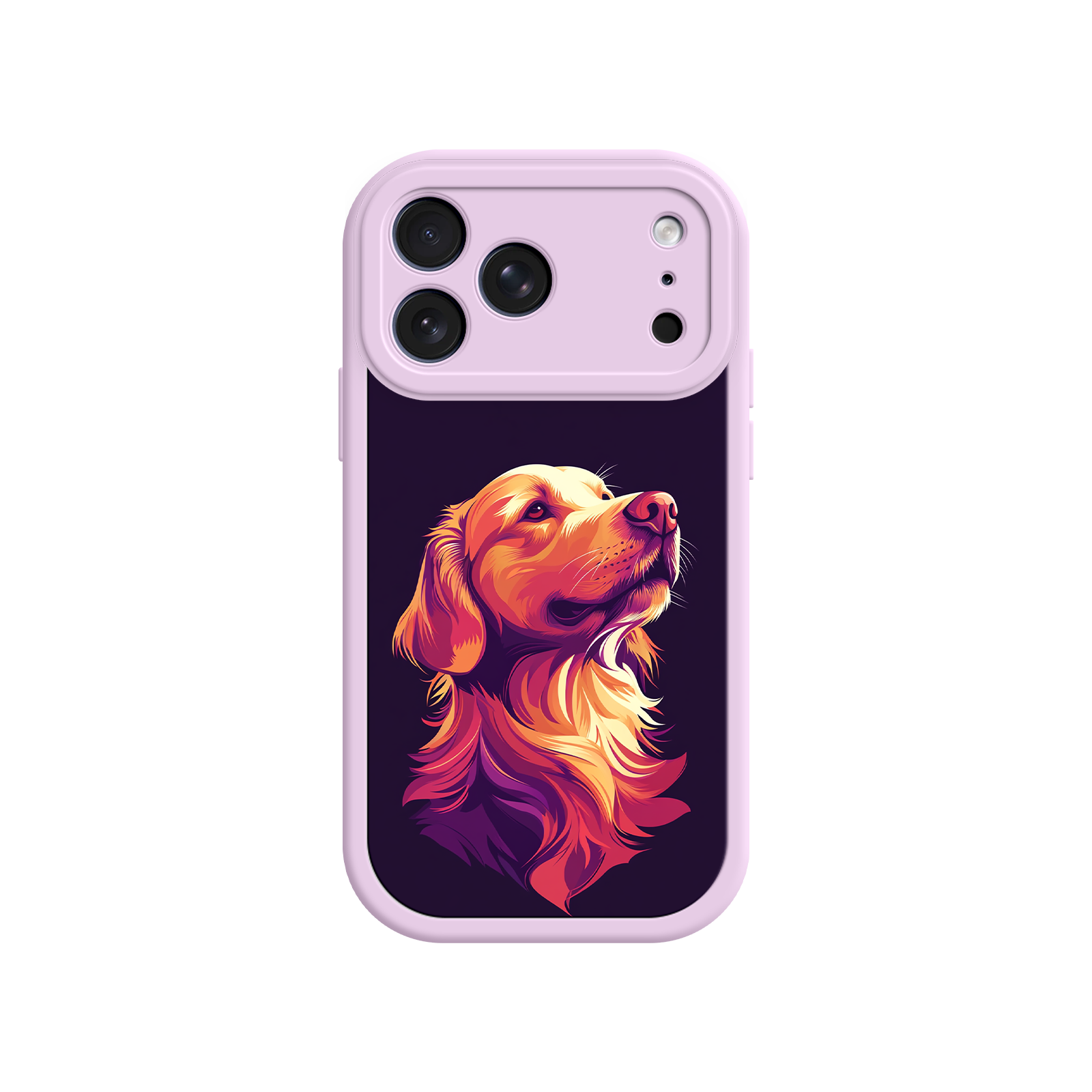 Golden Retriever Pop Art Phone Case – Vibrant Dog Lover Design for iPhone