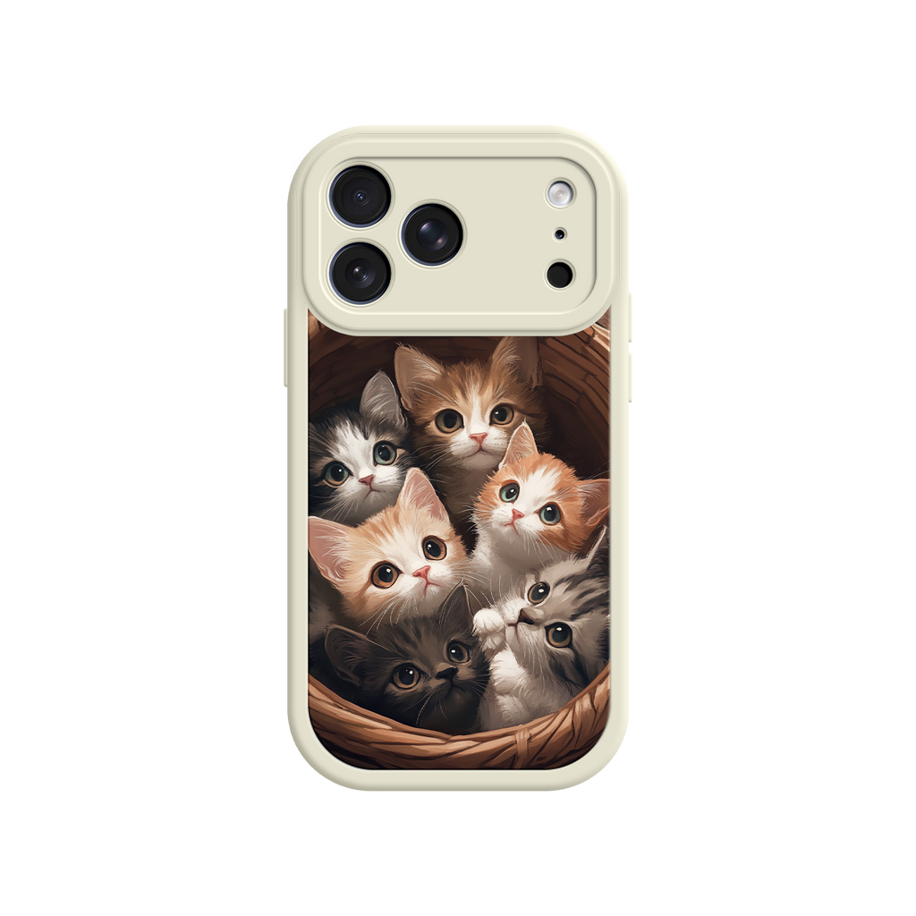 Kitten Basket iPhone Case – Cute Cat Design for Pet Lovers & Animal Fans