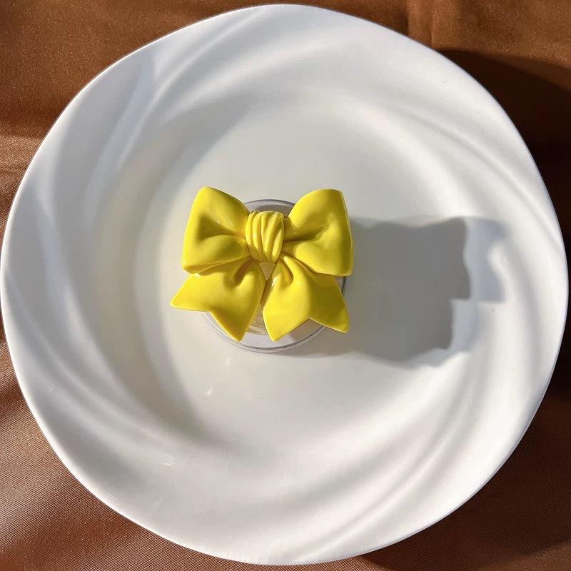 3D Ribbon Bow PopSockets phone PopGrip, Desktop Bracket, adjustable cellphone stand, retractable smartphone holder, phone mount support, Folding Kickstand, handheld accessories