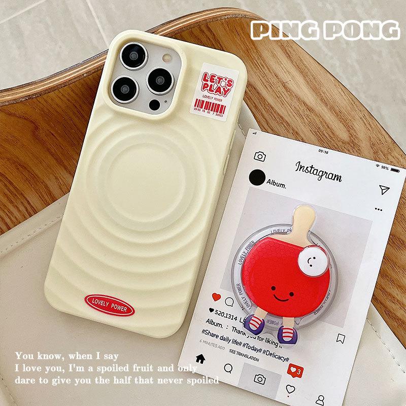 Badminton table tennis Magsafe PopSockets phone PopGrip, adjustable cellphone stand with phonecase, retractable smartphone holder, phone mount case, casing, handheld accessories case  badminton badminton  phone