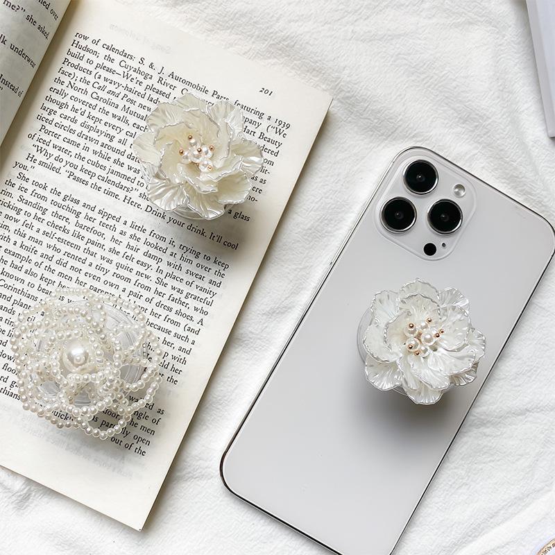 3D flower PopSockets phone PopGrip, Desktop Bracket, adjustable cellphone stand, retractable smartphone holder, phone mount support, Folding Kickstand, handheld accessories